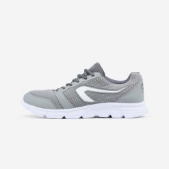 Buty do biegania męskie Kalenji Ekiden One. Szare obuwie do biegania damskie Decathlon. Za 59.99 zł.