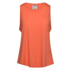 Koszulka damska DIADORA L. TANK CHROMIA. Brązowe bluzki sportowe damskie Diadora, l, bez wzorów, bez ramiączek. Za 24.99 zł.