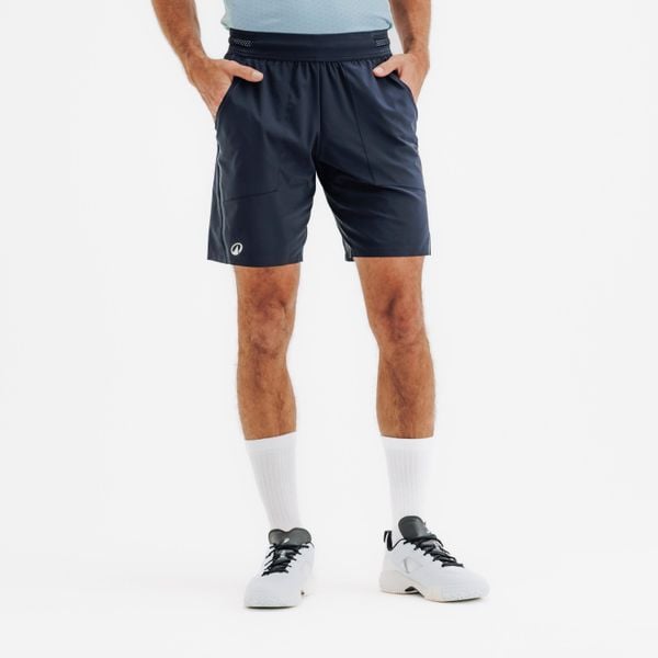 Spodenki do padla męskie Kuikma Dry+ oddychające. Niebieskie szorty męskie KUIKMA, bez wzorów, z elastanu, sportowe. Za 99.99 zł.