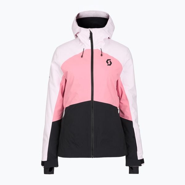 Kurtka narciarska damska SCOTT Ultimate Dryo 10. Czerwone kurtki damskie Scott, na zimę, l, bez wzorów, z materiału, bez kaptura. Za 899.99 zł.