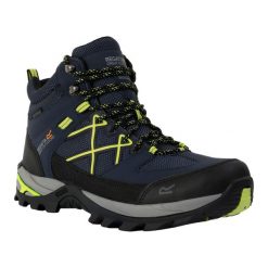 Męskie Buty Do Chodzenia Samaris III. Fioletowe buty trekkingowe męskie Regatta, bez zapięcia, trekkingowe. Za 272.99 zł.