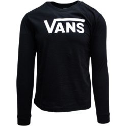 Bluza sportowa damska Vans WM Fying V Cassic. Czarne bluzy sportowe damskie Vans, s, bez wzorów, bez ramiączek, długie, bez kaptura. Za 264.00 zł.