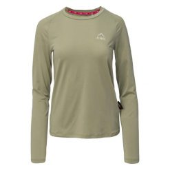 Damski top treningowy Elbrus Eiger Polartec. Zielone topy sportowe damskie ELBRUS, m, bez wzorów, z dzianiny, bez ramiączek. Za 176.26 zł.