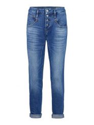 Herrlicher Dżinsy - Slim fit - w kolorze niebieskim rozmiar: W26. Niebieskie jeansy damskie Herrlicher, z podwyższonym stanem. Za 118.56 zł.