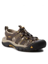 Keen Sandały Newport H2 1008399 Szary. Szare sandały męskie Keen, z materiału, bez zapięcia. Za 319.99 zł.