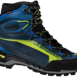 Buty trekkingowe męskie La Sportiva La Trango Tech Gtx. Niebieskie buty trekkingowe męskie La Sportiva, na jesień, z gore-texu, za kostkę, bez zapięcia, trekkingowe, gore-tex. Za 1,373.00 zł.