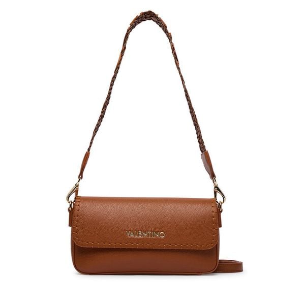 Torebka Valentino. Brązowe listonoszki damskie Valentino, bez wzorów, bez dodatków. Za 649.99 zł.