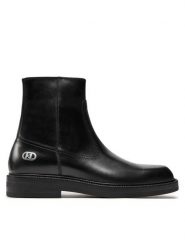 KARL LAGERFELD Kozaki KL11440 Czarny. Czarne buty zimowe męskie Karl Lagerfeld, ze skóry, bez zapięcia. Za 1,449.00 zł.