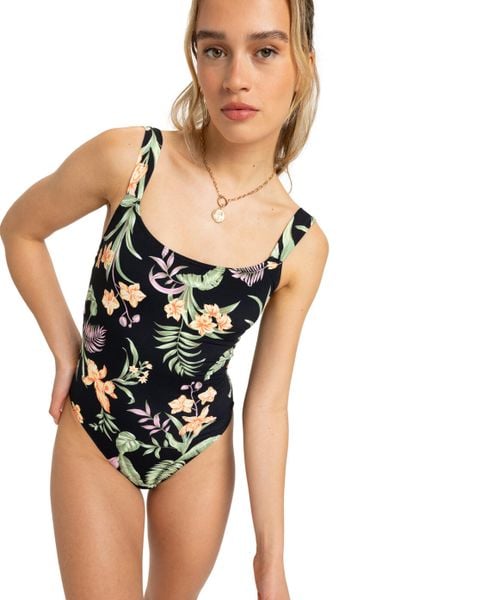 Jednoczęściowy strój kąpielowy dla Kobiety PT BEACH CLASSICS Czarny. Czarne stroje jednoczęściowe damskie Roxy, s, bez wzorów. Za 319.99 zł.