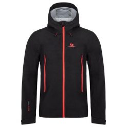 Glemo Farozzo Męska kurtka narciarska L – wodoodporna Stormex. Czerwone kurtki męskie SKI MOJO, na zimę, l, bez wzorów, sportowe, bez kaptura. Za 279.51 zł.