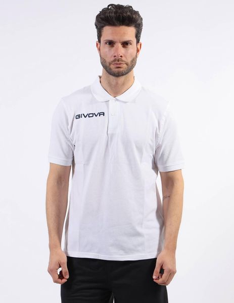 Koszulka polo Givova Polo Cotone Piquet Summer White. Białe bluzki sportowe damskie Givova, xl, z bawełny, bez kołnierzyka, bez ramiączek. Za 92.25 zł.