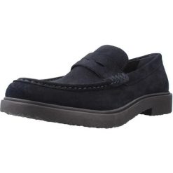 Buty GEOX U56H9C 00022 Niebieski. Niebieskie buty fitness męskie Geox, na fitness i siłownię. Za 328.99 zł.