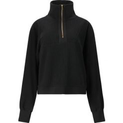 Damski sweter 1/2 zip Athlecia Reiley. Czarne swetry klasyczne damskie Athlecia, l, z materiału, bez kołnierzyka. Za 288.00 zł.