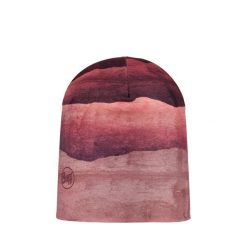 Czapka Buff Ecostretch Lise. Czerwone czapki męskie Buff, bez wzorów, z elastanu. Za 106.69 zł.