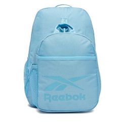 Plecak Reebok. Niebieskie plecaki damskie Reebok, bez wzorów, sportowe. Za 159.99 zł.