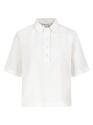 Sublevel Bluzka w kolorze białym rozmiar: S. Białe bluzki damskie Sublevel, s, bez wzorów, bez kołnierzyka, bez ramiączek. Za 60.99 zł.