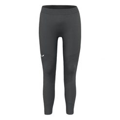 Legginsy Salewa Zerbu Medium Warm AMR. Czarne bielizna termoaktywna męska Salewa, m, bez wzorów, z elastanu. Za 462.00 zł.