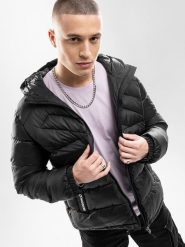 Siroko Kurtka pikowana "Pop" w kolorze czarnym rozmiar: XL. Czarne kurtki męskie SIROKO, m, bez wzorów, bez kaptura. Za 175.67 zł.
