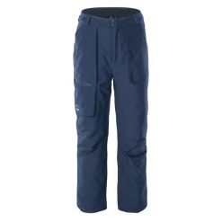 Spodnie narciarskie Elbrus Olof. Niebieskie spodnie materiałowe męskie ELBRUS, bez wzorów, z nylonu. Za 629.97 zł.