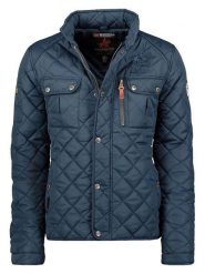 Geographical Norway Kurtka pikowana "Dathan" w kolorze granatowym rozmiar: S. Niebieskie kurtki męskie Geographical Norway, s, bez wzorów, bez kaptura. Za 131.74 zł.