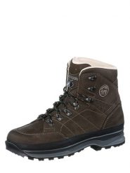 LOWA Skórzane buty turystyczne "Trekker" w kolorze brązowym rozmiar: 43. Brązowe buty trekkingowe męskie Lowa, z nubiku, bez zapięcia, outdoorowe. Za 655.78 zł.