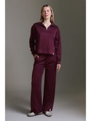 Cotton Candy Spodnie dresowe w kolorze bordowym rozmiar: XL. Czerwone spodnie dresowe damskie Cotton Candy, xl, bez wzorów, z dresówki. Za 167.45 zł.