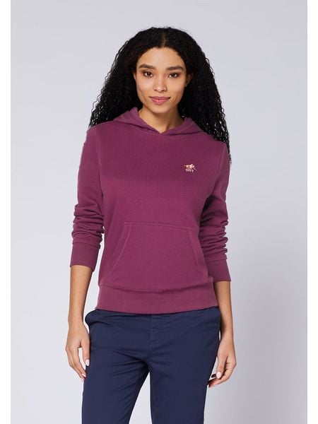 Polo Sylt Bluza w kolorze fioletowym rozmiar: S. Różowe bluzy z kapturem damskie Polo Sylt, s, z bawełny. Za 86.99 zł.