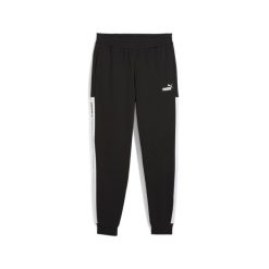 Męskie spodnie dresowe Around The Block PUMA. Czarne spodnie sportowe męskie Puma, z bawełny. Za 179.00 zł.