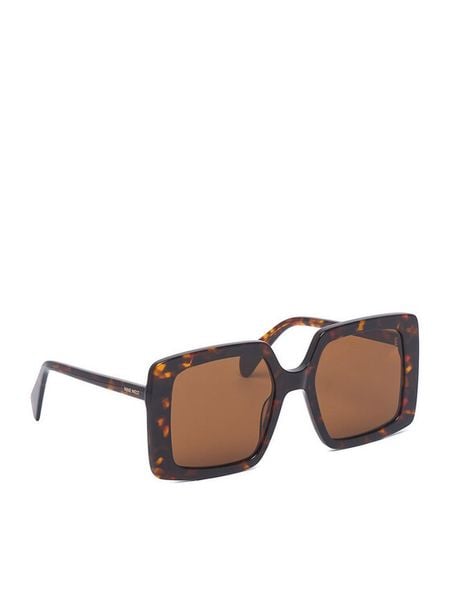 Nine West Okulary przeciwsłoneczne CEO-NW6629S Brązowy ciemny. Brązowe okulary przeciwsłoneczne damskie Nine West. Za 149.99 zł.