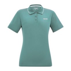 Koszulka Polo Damska Botanna. Zielone bluzki damskie Regatta, bez wzorów, casualowe, bez kołnierzyka, bez ramiączek. Za 94.99 zł.