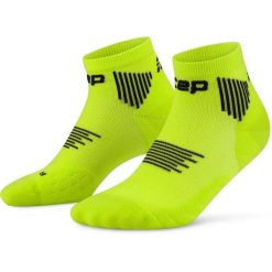 Skarpety kompresyjne CEP Compression Core 5.0 Low Cut. Zielone skarpetki męskie CEP, bez wzorów, z materiału. Za 79.00 zł.
