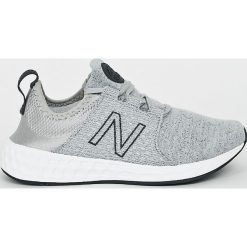 New Balance - Buty Wcruzhg. Szare buty sportowe na co dzień damskie New Balance, bez wzorów, z gumy. W wyprzedaży za 219.90 zł.