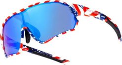 Polaryzowane okulary przeciwsłoneczne sportowe dla dzieci do jazdy na rowerze. Brązowe okulary przeciwsłoneczne dziecięce ROCKBROS. Za 119.60 zł.