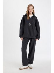 DeFacto Bluza w kolorze czarnym rozmiar: XS. Czarne bluzy bez kaptura damskie DeFacto, xs. Za 86.99 zł.