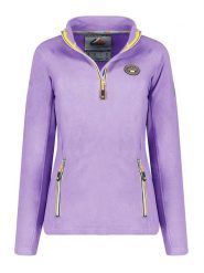 Geographical Norway Bluza polarowa w kolorze fioletowym rozmiar: XXL. Różowe bluzy bez kaptura damskie Geographical Norway, xxl, z polaru. Za 79.03 zł.