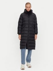 Tommy Hilfiger Kurtka puchowa WW0WW43553 Czarny Regular Fit. Czarne kurtki damskie Tommy Hilfiger, s, bez wzorów, z puchu, bez kaptura. Za 1,399.00 zł.
