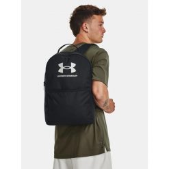 Plecak miejski UNDER ARMOUR Loudon Backpack 25L. Czarne plecaki damskie Under Armour, bez wzorów, sportowe. W wyprzedaży za 79.99 zł.