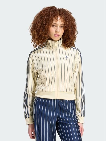 Adidas Bluza Reversible Firebird Track Top KR7031 Żółty jasny Regular Fit. Żółte bluzy bez kaptura damskie Adidas, xs. Za 478.99 zł.