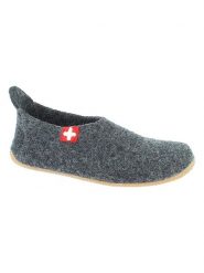 Living Kitzbühel Wełniane kapcie "Gipfelkreuz" w kolorze antracytowym rozmiar: 47. Czarne kapcie damskie Living Kitzbühel, z materiału. Za 171.28 zł.