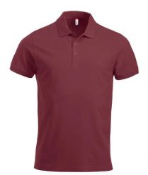 Clique Classic Lincoln S/S koszulka polo — nowoczesny krój, 100% bawełna. Czerwone koszulki polo męskie CLIQUE, m, bez wzorów, z bawełny, bez ramiączek. Za 121.16 zł.
