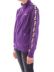 Damska bluza Fila Women Talli Track Jacket 687069-A033. Fioletowe bluzy bez kaptura damskie Fila, xs, bez wzorów, z materiału, bez ramiączek, długie, bez kaptura. Za 109.00 zł.