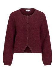 Vila Kardigan w kolorze bordowym rozmiar: XL. Czerwone kardigany damskie Vila, xl, bez wzorów. Za 184.95 zł.