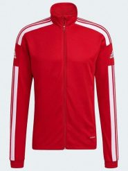 Adidas Kurtka sportowa "Squandra 21" w kolorze czerwonym rozmiar: XS. Czerwone kurtki outdoor męskie Adidas, xs, bez wzorów, z materiału, bez kaptura. Za 74.46 zł.