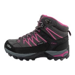 Buty CMP Rigel 3Q12946 06QT z membraną szare. Szare obuwie trekkingowe damskie na zimę. Za 624.59 zł.