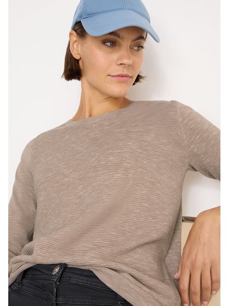 Cecil Sweter w kolorze szarobrązowym rozmiar: L. Brązowe swetry klasyczne damskie Cecil, l, bez kołnierzyka. Za 143.90 zł.