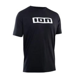 Koszulka rowerowa męska ION Logo SS DR. Czarne t-shirty sportowe męskie ION, m, bez ramiączek, rowerowe. Za 172.99 zł.