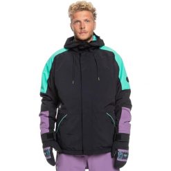 Kurtka narciarska męska Quiksilver Radicalo - Technical. Czarne kurtki męskie Quiksilver, m, bez wzorów, bez kaptura, narciarskie. Za 620.00 zł.