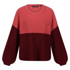 Sweter Damski Dzianinowa Kamaria. Czerwone swetry klasyczne damskie Regatta, xl, z dzianiny, bez kołnierzyka. Za 88.99 zł.