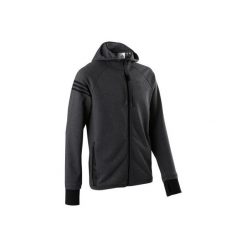 Bluza na zamek z kapturem Gym & Pilates 560 męska. Szare bluzy z kapturem męskie Adidas, l, z bawełny. W wyprzedaży za 189.99 zł.