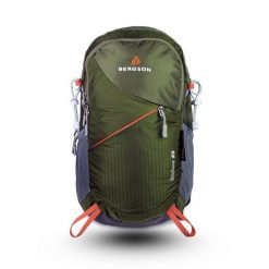 Plecak turystyczny BERGSON TROFORS 25 L. Zielone plecaki damskie Bergson, bez wzorów, z materiału. Za 255.99 zł.